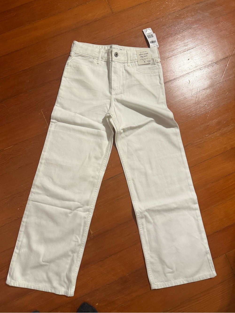 Girls new ultra wide leg jeans